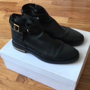 Versace Men’s Runway Black Calf Boots